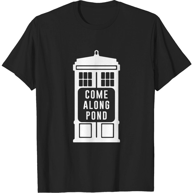 T-shirt pour hommes Come Along Pond Fan de Doctor Who — T-shirts pour hommes