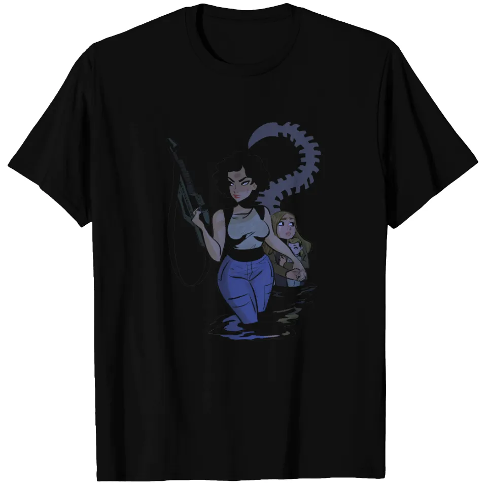 T-shirt Aliens - Film Aliens pour hommes - Noir — T-shirts pour hommes