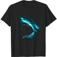 T-shirt pour hommes Great Shark White — T-shirts pour hommes