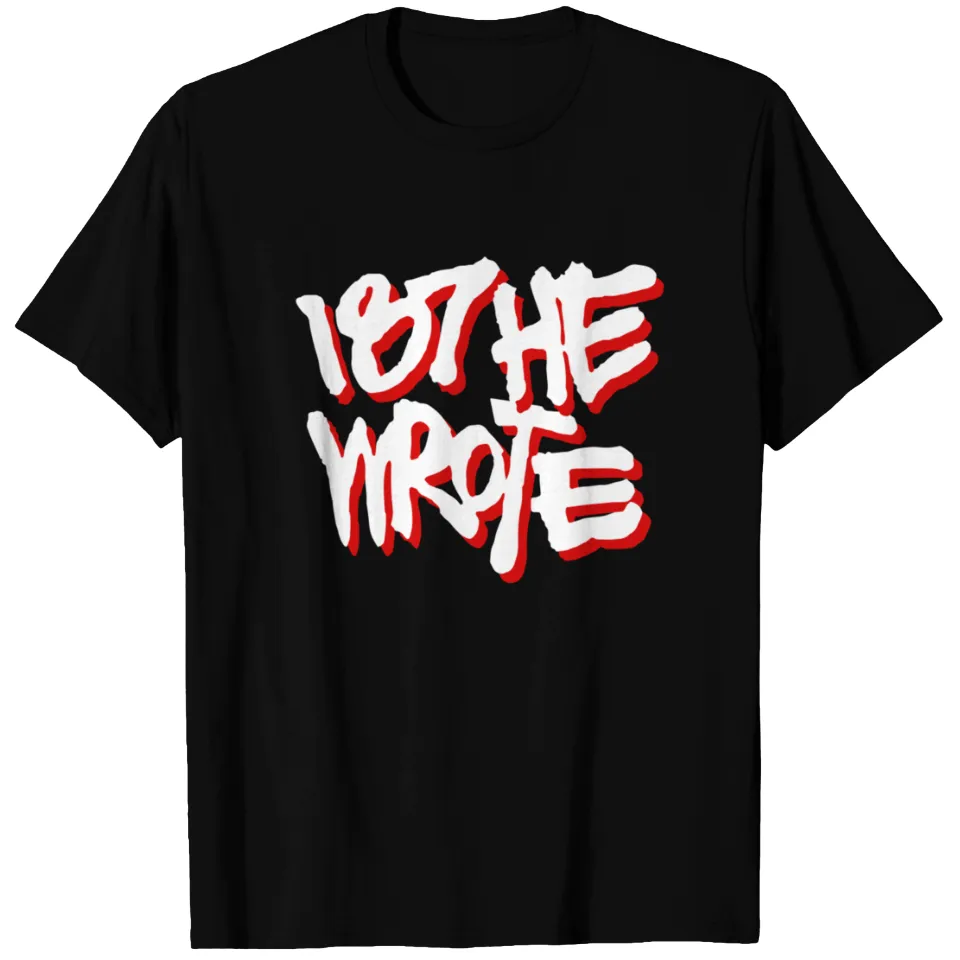 187HWs1 - Spice 1 - T-shirt lourd pour hommes en noir — T-shirts pour hommes