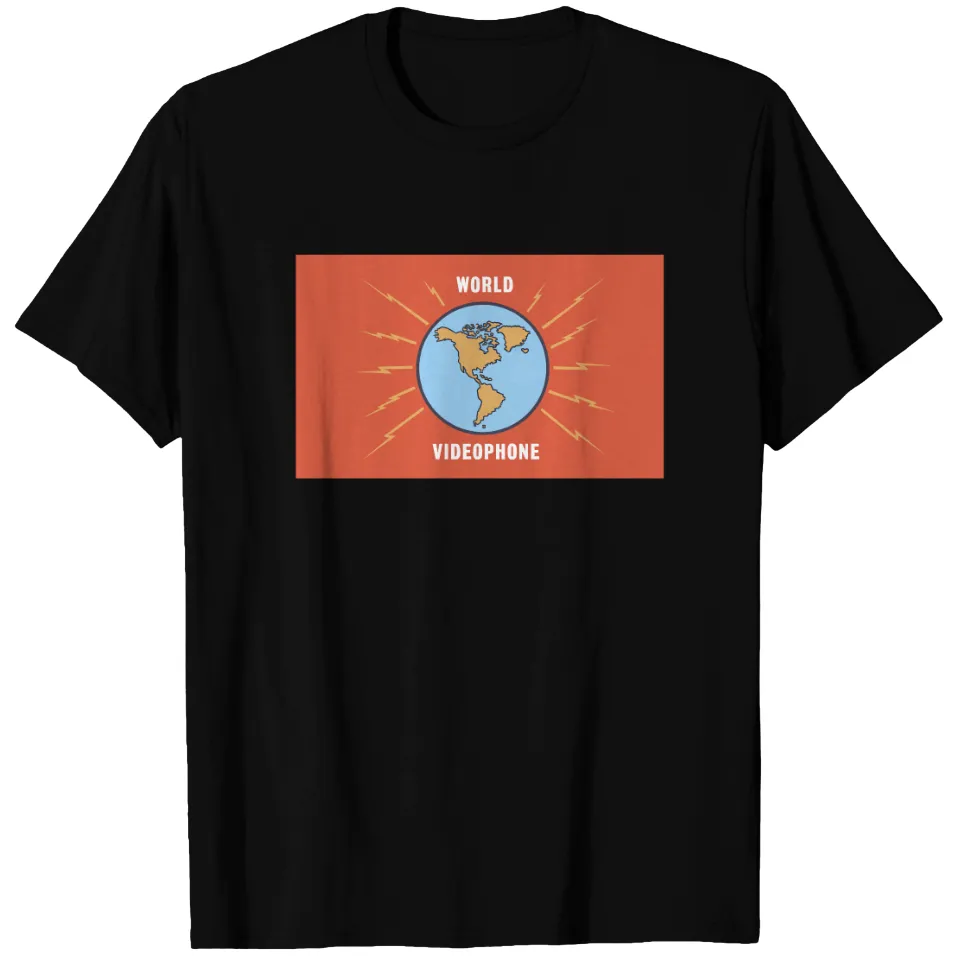 World Videophone Logo T-Shirt from Stingray TV Series