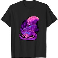 Xenogirl Xenomorph T-Shirt for Men in Black — Mens T Shirts