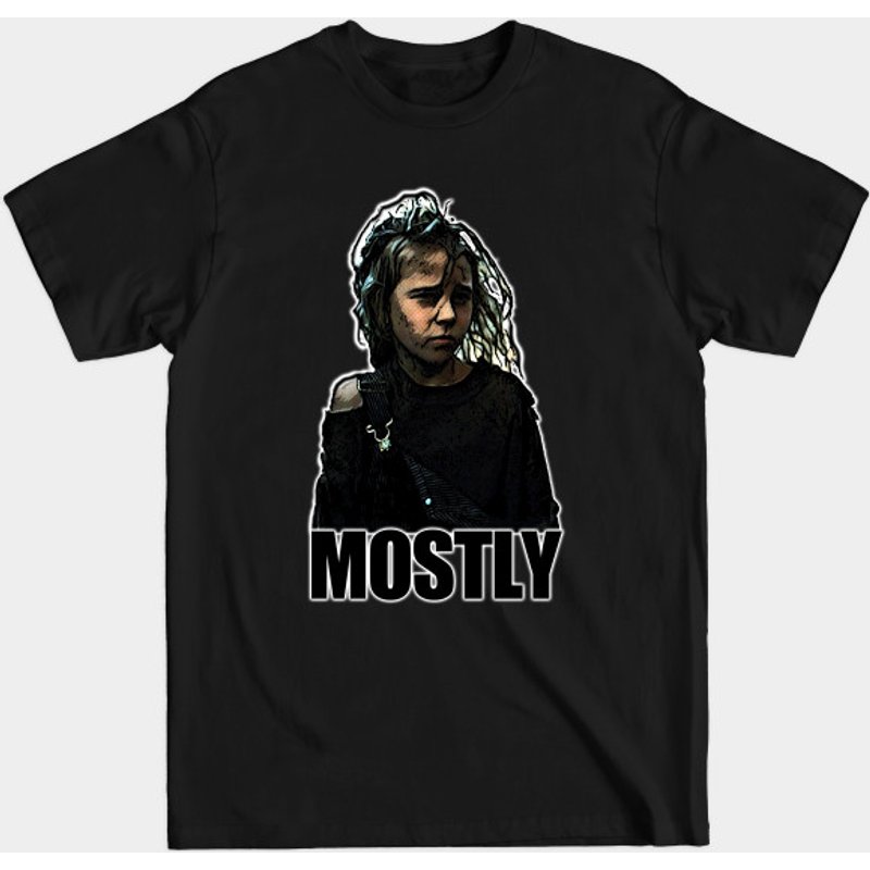 Mostly Alien T-Shirt for Men in Black — Mens T Shirts