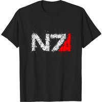 Mass Effect N7 Men's T-Shirt in Black
