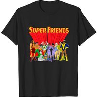 T-shirt pour hommes Super Friends en noir — T-shirts pour hommes