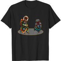 Big Brains Martian T-Shirt for Men in Black