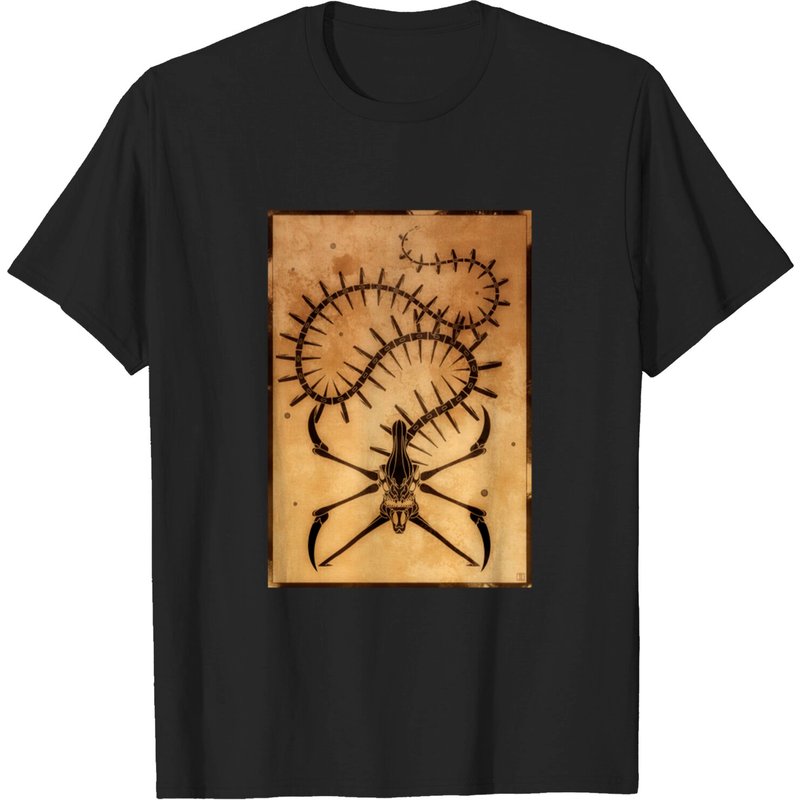 Reaper Skeleton Dark - Subnautica Men's T-Shirt — Mens T Shirts