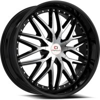 Cavallo CLV-46 Gloss Black Machined 18x8 Rims 5x100 Bolt Pattern — Wheels & Rims