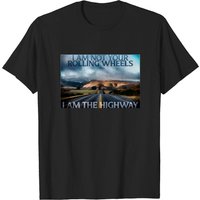 I Am The Highway - Highway Men's T-Shirt — Mens T Shirts