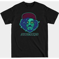 Subtronics Vector Art EDM T-Shirt for Men - Black — Mens T Shirts