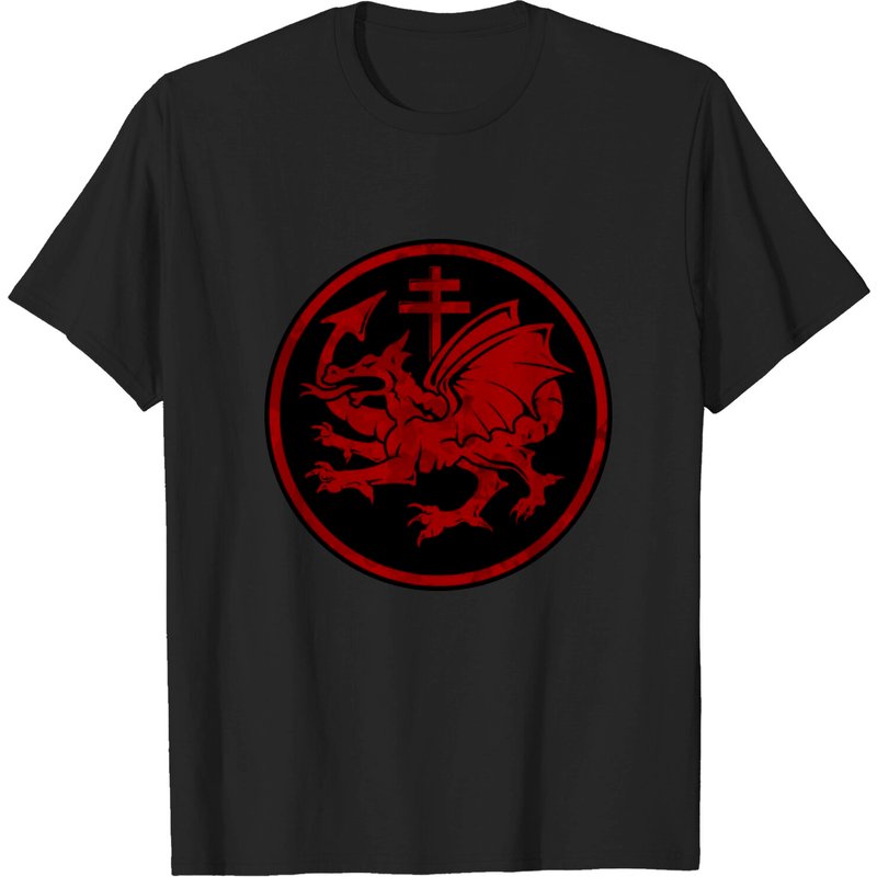 T-shirt pour hommes avec logo de l'Ordre du Dragon, Vlad Dracula — T-shirts pour hommes