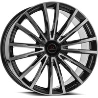 Cavallo CLV-47 Gloss Black Machined Wheels - 20x8.5 - 5x108 — Wheels & Rims