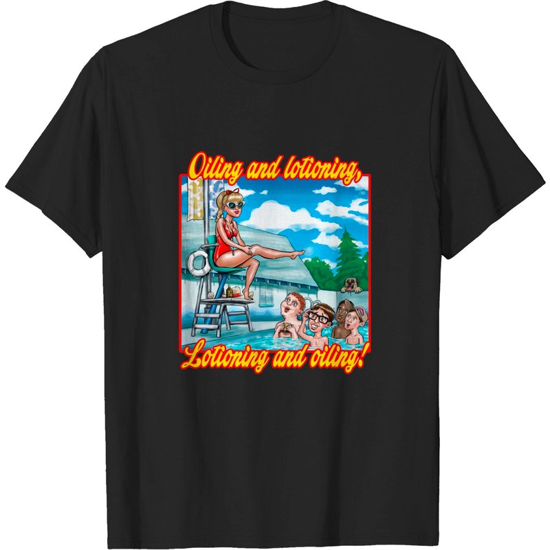 Oiling and Lotioning - T-shirt pour hommes The Sandlot — T-shirts pour hommes