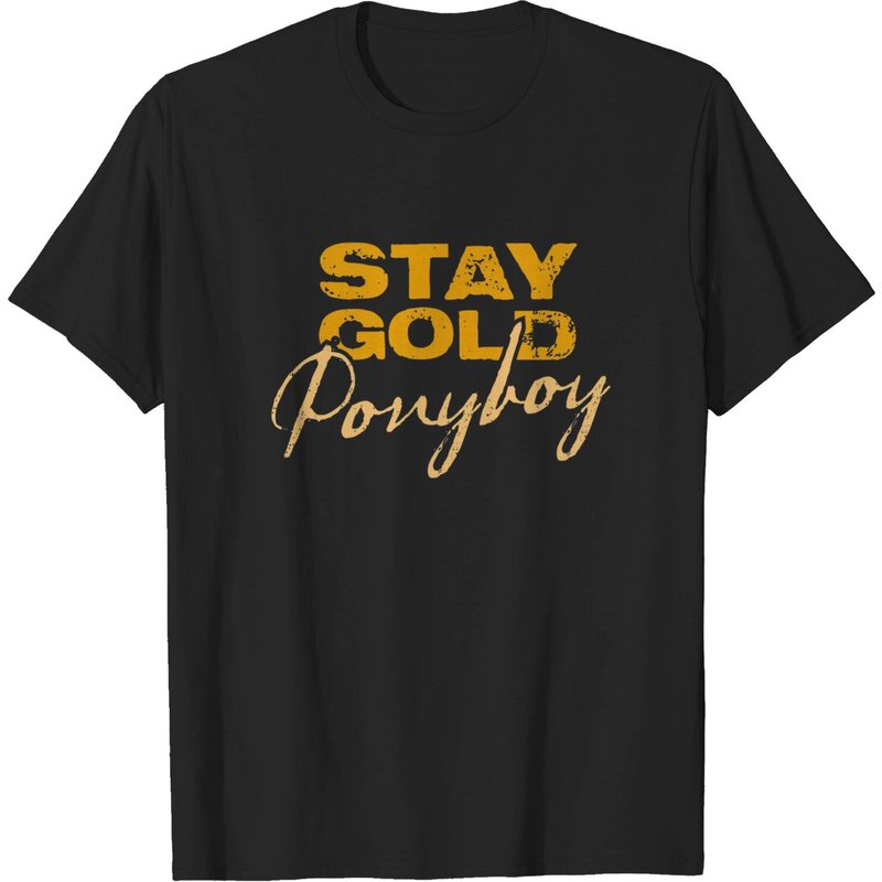Stay Gold Ponyboy - The Outsiders T-shirt pour hommes — T-shirts pour hommes