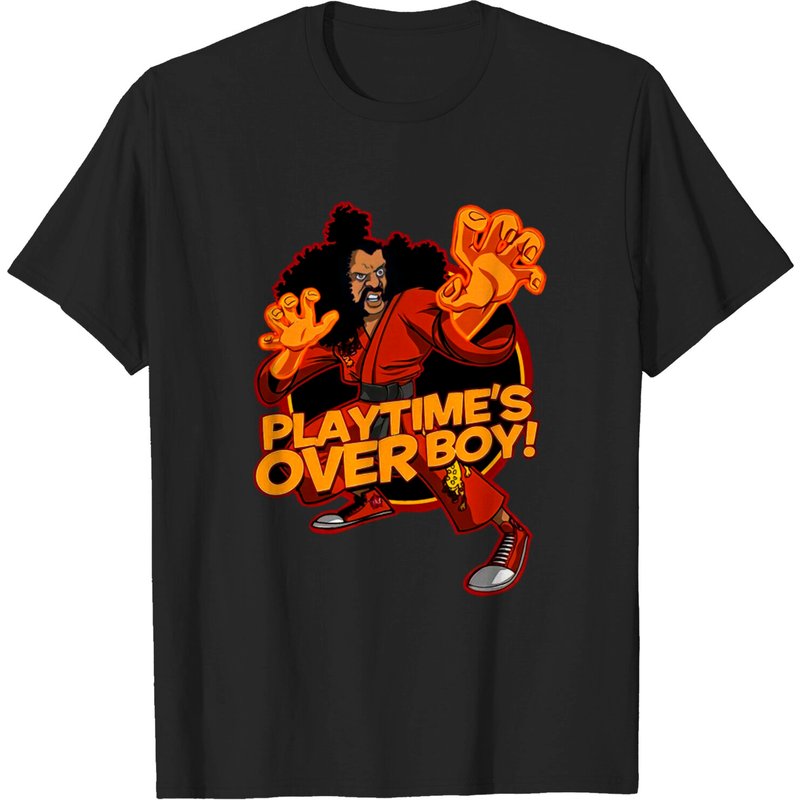 Play Time's Over Boy! - T-shirt Sho Nuff pour hommes — T-shirts pour hommes