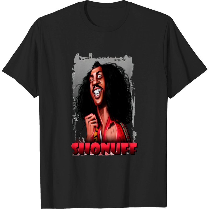 T-shirt pour hommes Smile Sho Nuff en noir