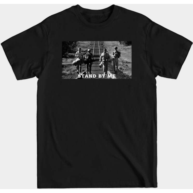 T-shirt pour hommes Stand By Me Rail en noir — T-shirts pour hommes