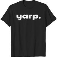 T-shirt Yarp Blanc Hot Fuzz pour hommes