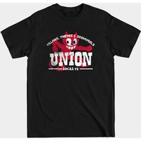 T-shirt Villains, Thieves & Scoundrels Union Distressed Rocky And Bullwinkle — T-shirts pour hommes