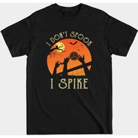 Funny Halloween Volleyball I Don't Spook I Spike T-Shirt for Men