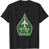 T-shirt F-105 Thunderchief Arrowhead pour hommes - Vert — T-shirts pour hommes