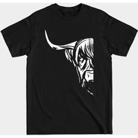 T-shirt pour hommes Great Highland Cattle Farmer — T-shirts pour hommes