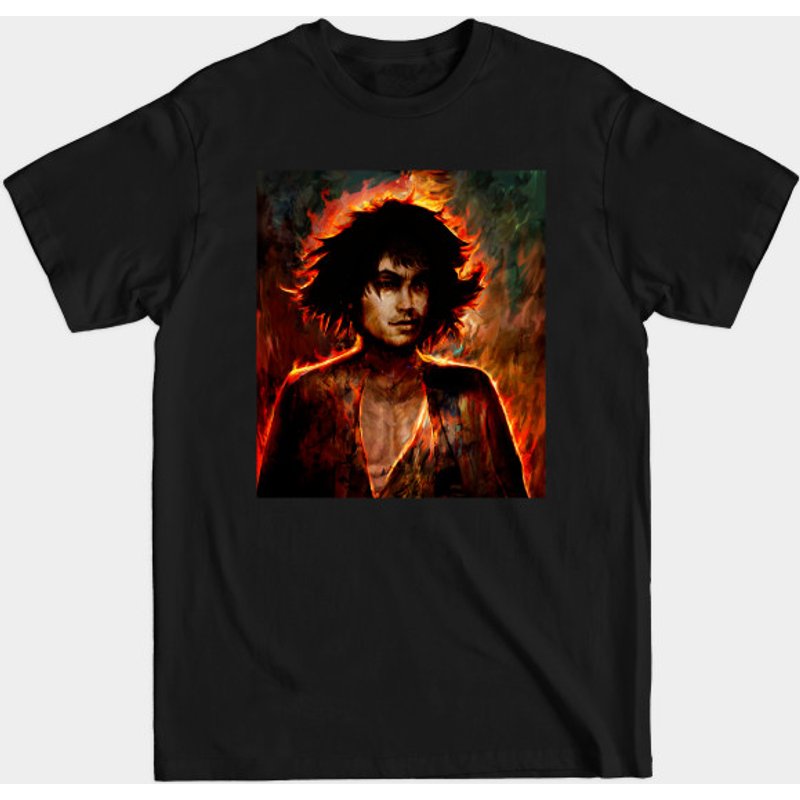 Samurai Champloo Mugen Men's T-Shirt in Black — Mens T Shirts