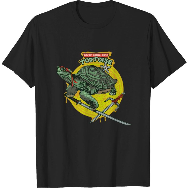 Elderly Normal Ninja - T-shirt Ninja Turtles pour hommes — T-shirts pour hommes