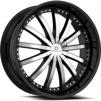 Cavallo CLV-53 Gloss Black Machined Wheels - 20x8.5 - 5x112