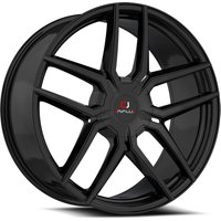Cavallo CLV-55 Gloss Black Wheels - 18x8 - 5x100 Bolt Pattern — Wheels & Rims