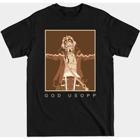 God Usopp - Usopp T-shirt pour hommes en noir