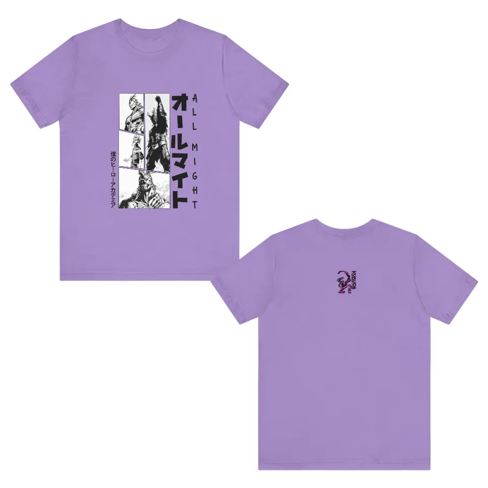 Allmight - All Might - T-shirt Double Face