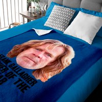 Shameless Merch Baby Blankets Father in Royal Blue — Baby Blankets