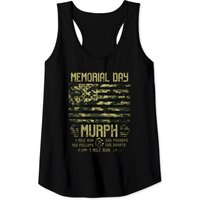 Murph 2021 Défi d'entraînement Patriotic Camo Débardeurs pour hommes