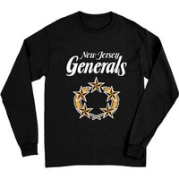 T-shirt à manches longues New Jersey Generals pour unisexes — T-shirts pour hommes