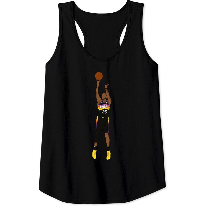 Débardeur de basketball Mikal Bridges Phoenix pour hommes — T-shirts pour hommes
