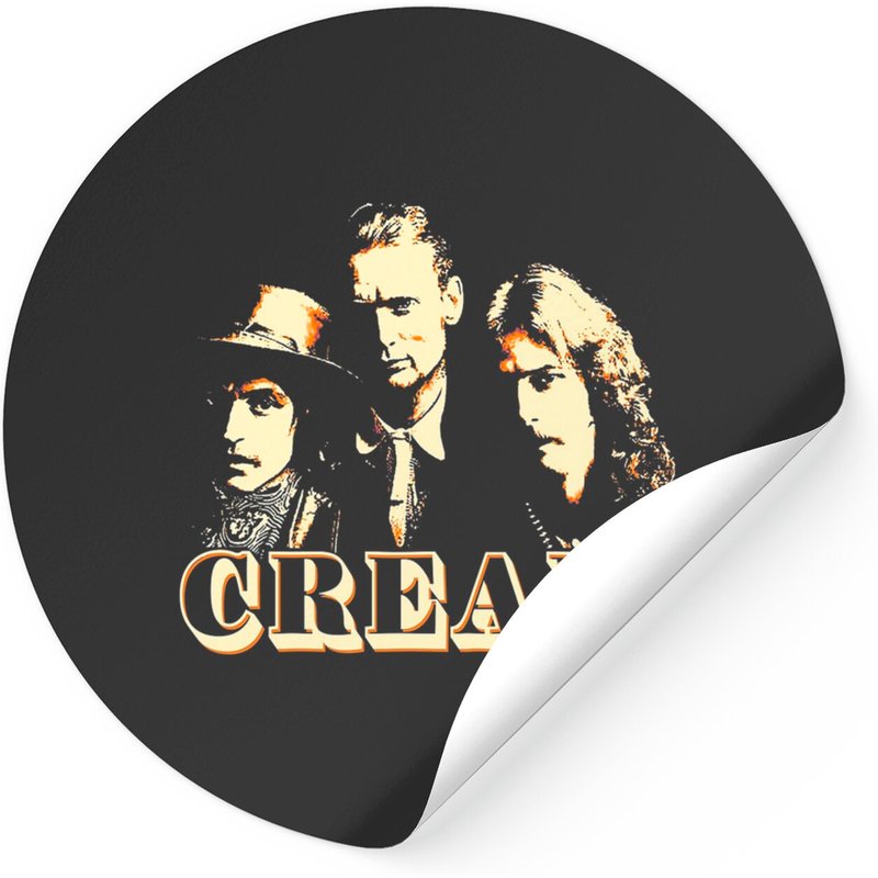 Cream - Eric Clapton - Stickers — Stickers & Decals