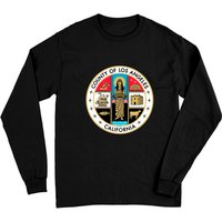 T-Shirts à Manches Longues County Of Los Angeles California — T-shirts pour hommes