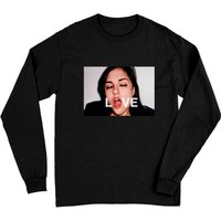 T-shirt à manches longues Sasha Gray Love pour unisexe