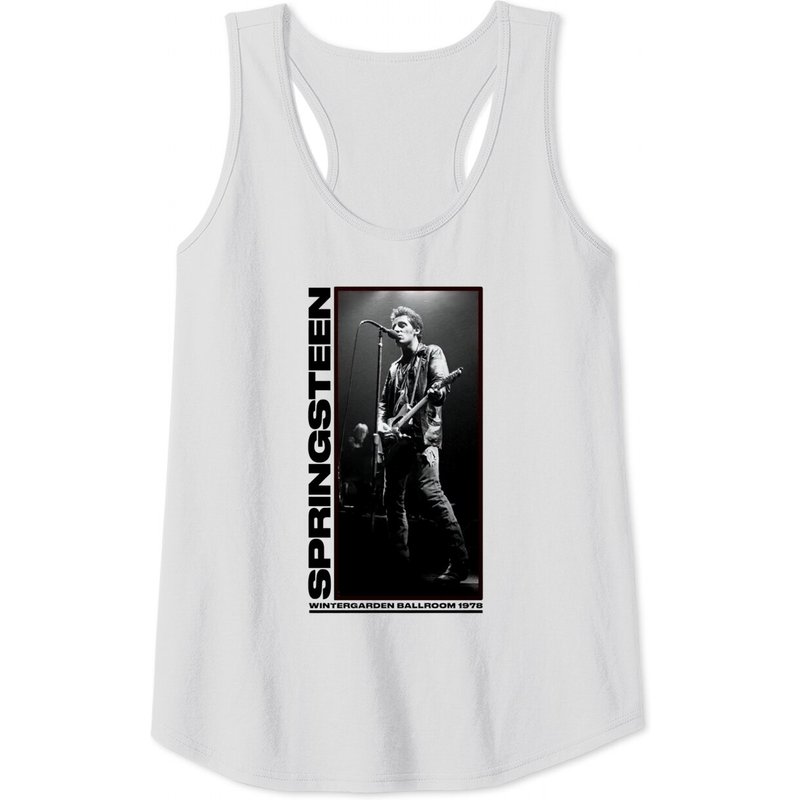 T-shirt unisexe Bruce Springsteen : Photo Wintergarden pour hommes — T-shirts pour hommes