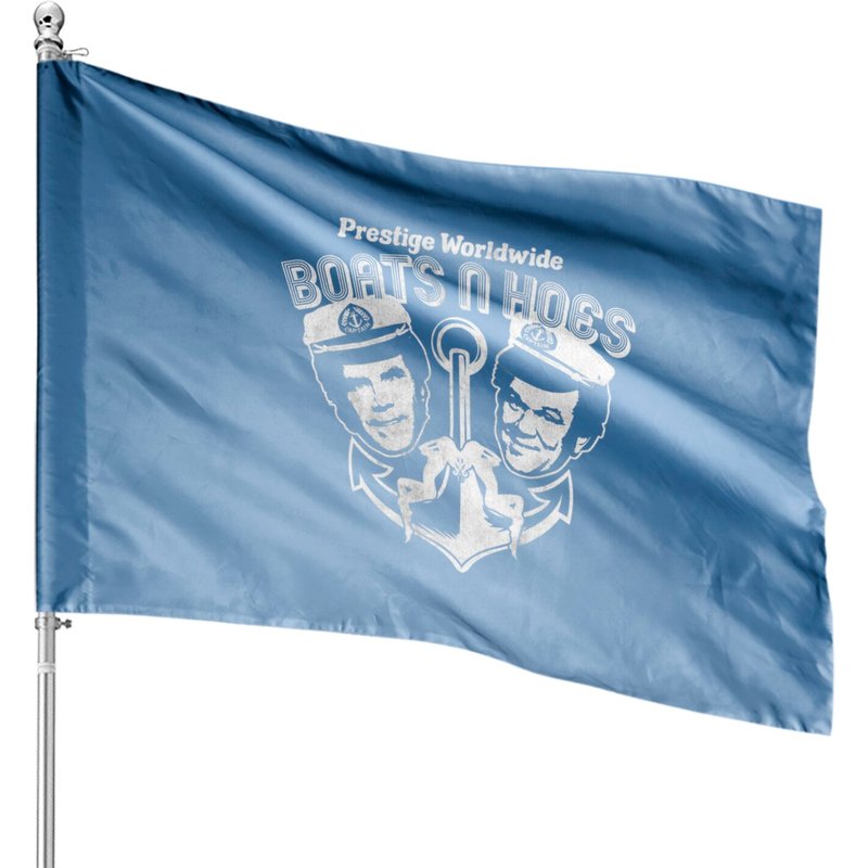 Drapeaux de Maison Boats N Hoes Step Brothers - Impression Recto Verso — Drapeaux décoratifs