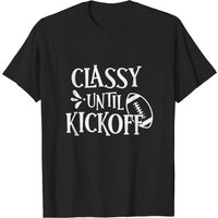 T-shirt Classy Until Kickoff pour hommes