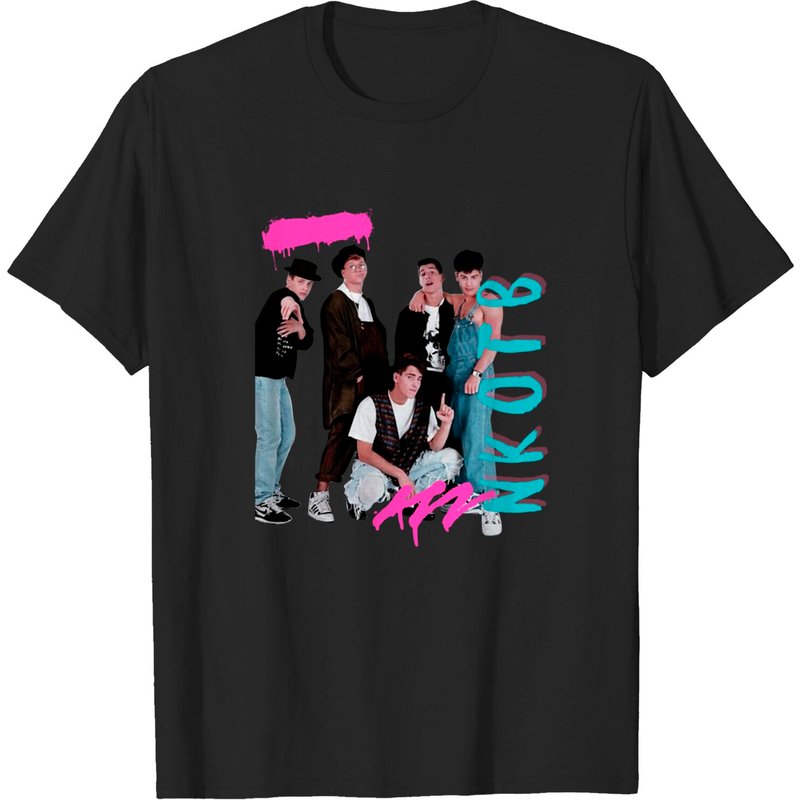 NKOTB New Kids On The Block Men's T-Shirt 90s Music — Mens T Shirts