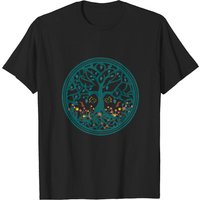 Tree T-Shirt for Men - Family Tree Design in Black — Mens T Shirts
