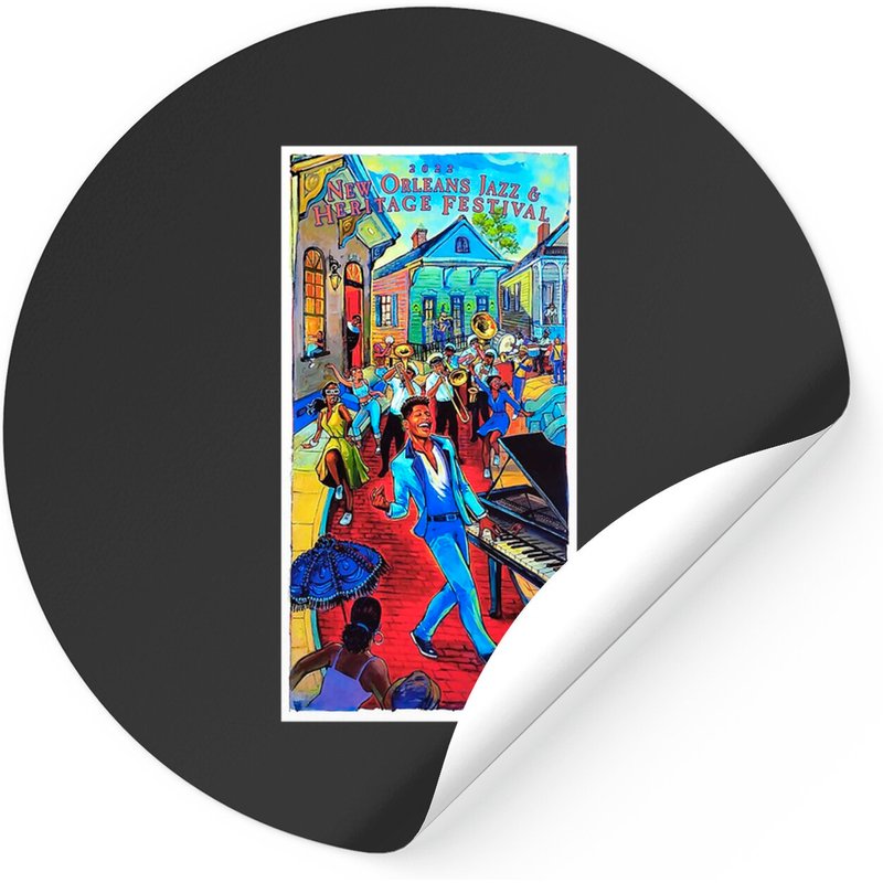 New Jazz Concert and Fest 2022 Classic Stickers — Stickers & Decals