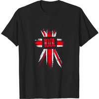 T-shirt Billy Idol avec drapeau pour hommes
