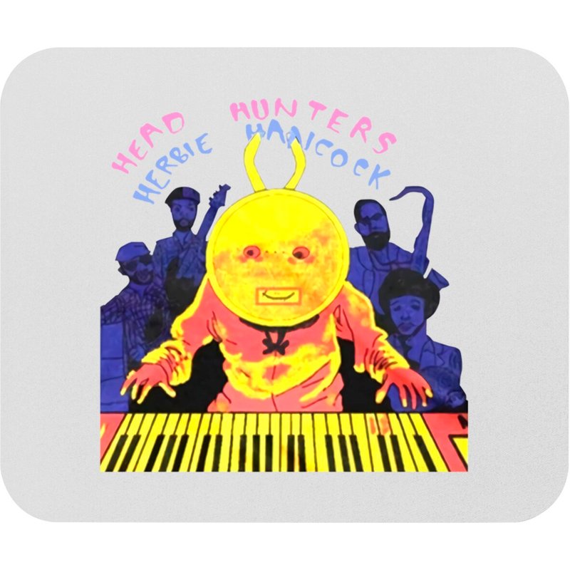 Tapis de Souris Vintage Herbie Hancock Head Hunters Jazz Singer — Tapis de souris et sous-mains