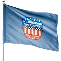 Drapeaux de maison classiques du Speedway de North Wilkesboro