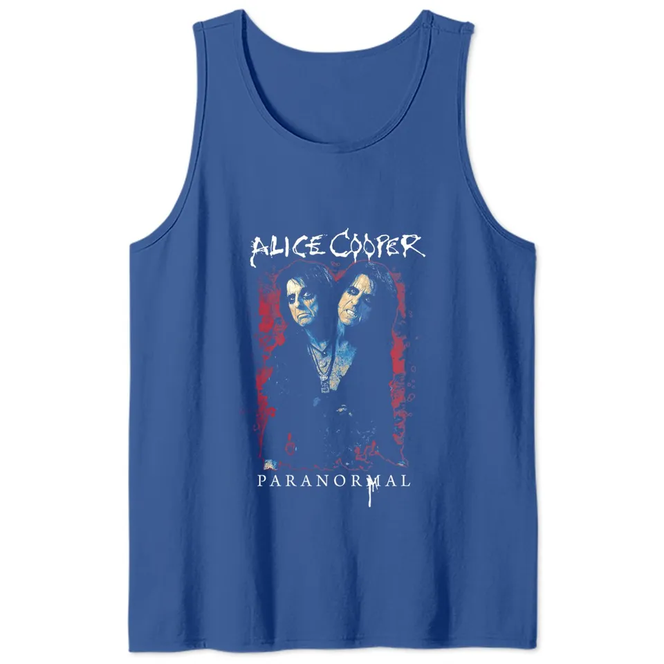 Débardeur pour hommes Alice Cooper Logo Splatter Paranormal — T-shirts pour hommes