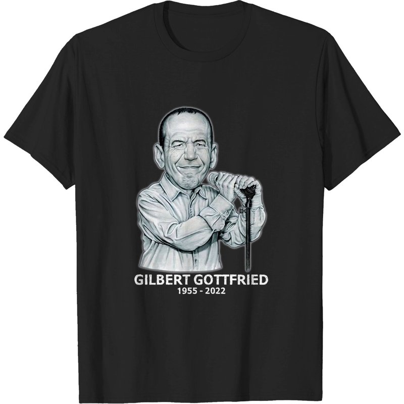 Rip Gilbert Gottfried Comedian T-shirt for Men